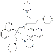 4,4'-[3-[N-[4-Morpholino-2-(1-naphtyl)-2-(2-morpholinoethyl)butyl]formimidoyl]-3-(1-naphtyl)pentamethylene]dimorpholine CAS#: 33310-71-3