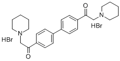4,4'-Bis(piperidinoacetyl)biphenyl dihydrobromide CAS#: 123489-70-3