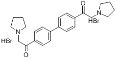 4,4'-Bis(pyrrolidinoacetyl)biphenyl dihydrobromide CAS#: 123489-65-6