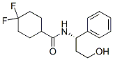 4,4-DIFLUORO-N-((1S)-3-HYDROXY-1-PHENYLPROPYL)CYCLOHEXANE-1-CARBOXAMIDE CAS#: 376348-77-5