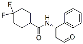 4,4-DIFLUORO-N-((1S)-3-OXO-1-PHENYLPROPYL)CYCLOHEXANE-1-CARBOXAMIDE CAS#: 376348-78-6