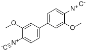 4,4'-DIISOCYANO-3,3'-DIMETHOXYBIPHENYL CAS#: 3097-82-3
