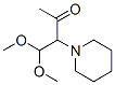 4,4-Dimethoxy-3-(1-piperidinyl)-2-butanone CAS#: 30817-95-9
