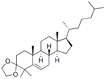 4,4-Dimethylcholest-5-en-3-one ethylene acetal CAS#: 35490-52-9