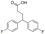 4,4-bis(4-fluorophenyl)butanoic acid CAS#: 132712-53-9