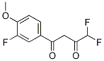 4,4-difluoro-1-(3-fluoro-4-methoxyphenyl)butane-1,3-dione CAS#: 170570-77-1
