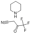 4,4,4-TRIFLUORO-3-OXOBUTANENITRILE PIPERIDINE CAS#: 141524-87-0