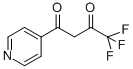 4,4,4-Trifluoro-1-(pyridine-4-yl)butane-1,3-dione CAS#: 399-06-4