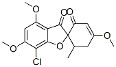 4,4',6-Trimethoxy-6'-methyl-7-chlorospiro[benzofuran-2(3H),1'-[3]cyclohexene]-2',3-dione CAS#: 469-52-3