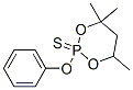 4,4,6-Trimethyl-2-phenoxy-1,3,2-dioxaphosphorinane 2-sulfide CAS#: 33719-81-2