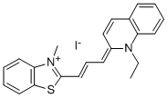 4,5-Benzo-1'-ethyl-3-methyl-chinathiacarbocyanineiodide CAS#: 143269-53-8