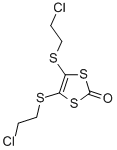4,5-Bis-(2-chloro-ethylsulfanyl)-[1,3]dithiol-2-one CAS#: 128258-74-2