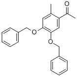 4,5-DIBENZYLOXY-2-METHYLACETOPHENONE CAS#: 130362-08-2