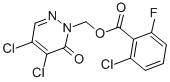 (4,5-DICHLORO-6-OXO-1,6-DIHYDROPYRIDAZIN-1-YL)METHYL 2-CHLORO-6-FLUOROBENZOATE CAS#: 298188-08-6