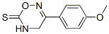 4,5-Dihydro-3-(p-methoxyphenyl)-6H-1,2,5-oxadiazine-6-thione CAS#: 33406-09-6
