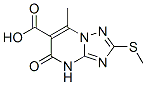 4,5-Dihydro-7-methyl-2-(methylthio)-5-oxo[1,2,4]triazolo[1,5-a]pyrimidine-6-carboxylic acid CAS#: 3043-83-2
