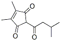 4,5-Dimethyl-2-(3-methyl-1-oxobutyl)-4-cyclopentene-1,3-dione CAS#: 480-52-4