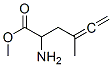4,5-Hexadienoic  acid,  2-amino-4-methyl-,  methyl  ester CAS#: 122885-32-9