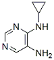 4,5-Pyrimidinediamine, N4-cyclopropyl- (9CI) CAS#: 380605-40-3