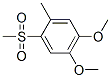 4,5-dimethoxy-2-methylphenyl methyl sulphone CAS#: 38452-40-3
