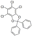 4,5,6,7-Tetrachloro-2,2-diphenyl-1,3-benzodioxole CAS#: 31701-11-8