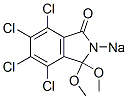 4,5,6,7-Tetrachloro-3,3-dimethoxy-2-sodioisoindolin-1-one CAS#: 41568-37-0