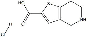 4,5,6,7-Tetrahydrothieno[3,2-c]pyridine-2-carboxylic acid hydrochloride CAS#: 116118-99-1
