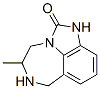 4,5,6,7-tetrahydro-5-methylimidazo(4,5,1-jk)(1,4)benzodiazepin-2(1H)-one CAS#: 126233-79-2