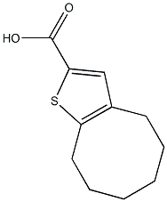 4,5,6,7,8,9-HEXAHYDROCYCLOOCTA[B]THIOPHENE-2-CARBOXYLIC ACID CAS#: 40133-09-3