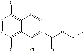 4,5,8-Trichloroquinoline-3-carboxylic acid ethyl ester CAS#: 338795-11-2