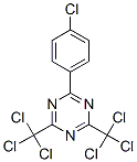 4,6-Bis-(trichloromethyl)-2-(4-chlorophenyl)-1,3,5-triazine CAS#: 3712-60-5
