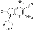 4,6-DIAMINO-2-OXO-1-PHENYL-2,3-DIHYDRO-1H-PYRROLO[2,3-B]PYRIDINE-5-CARBONITRILE CAS#: 124476-81-9