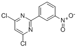 4,6-DICHLORO-2-(3-NITROPHENYL)PYRIMIDINE CAS#: 3740-91-8