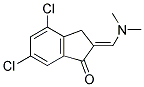 4,6-DICHLORO-2-DIMETHYLAMINOMETHYLENE-INDAN-1-ONE CAS#: 320419-47-4
