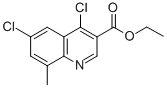 4,6-DICHLORO-8-METHYLQUINOLINE-3-CARBOXYLIC ETHYL ESTER CAS#: 338954-50-0