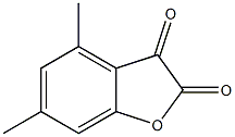 4,6-DiMethylbenzofuran-2,3-dione CAS#: 31297-31-1