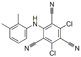 4,6-Dichloro-2-(2,3-dimethylanilino)benzene-1,3,5-tricarbonitrile CAS#: 35727-85-6