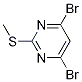 4,6-dibroMo-2-(Methylthio)pyriMidine CAS#: 126826-36-6