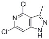 4,6-dichloro-3-Methyl-1H-pyrazolo[4,3-c]pyridine CAS#: 120422-90-4