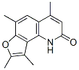 4,6,8,9-tetramethyl-2H-furo(2,3-h)quinolin-2-one CAS#: 174022-40-3