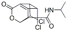 4,7-dichloro-N-isopropyl-10-oxo-9-oxatetracyclo(4.4.0.0.(2,5).0(3,8))decne-4-carboxamide CAS#: 145816-17-7