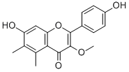 4',7-dihydroxy-3-methoxy-5,6-dimethylflavone CAS#: 132020-55-4