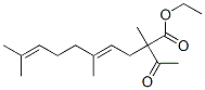 4,8-Decadienoic acid, 2-acetyl-2,5,9-trimethyl-, ethyl ester, (E)- CAS#: 125284-17-5