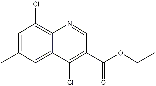 4,8-Dichloro-6-methylquinoline-3-carboxylic acid ethyl ester CAS#: 338795-14-5