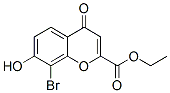 4H-1-Benzopyran-2-carboxylic acid, 8-bromo-7-hydroxy-4-oxo-, ethyl est er CAS#: 30113-86-1