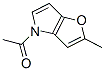 4H-Furo[3,2-b]pyrrole, 4-acetyl-2-methyl- (9CI) CAS#: 132120-23-1