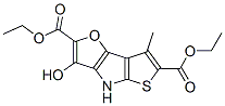 4H-Furo[3,2-b]thieno[3,2-d]pyrrole-2,6-dicarboxylic  acid,  3-hydroxy-7-methyl-,  diethyl  ester  (9CI) CAS#: 339996-68-8