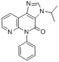 4H-Imidazo(4,5-c)(1,8)naphthyridin-4-one, 3,5-dihydro-3-(1-methylethyl )-5-phenyl- CAS#: 139339-10-9