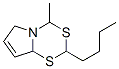 4H-Pyrrolo2,1-d-1,3,5-dithiazine, 2-butyltetrahydro-4-methyl- CAS#: 132344-97-9