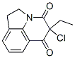 4H-Pyrrolo[3,2,1-ij]quinoline-4,6(5H)-dione,  5-chloro-5-ethyl-1,2-dihydro- CAS#: 144603-37-2
